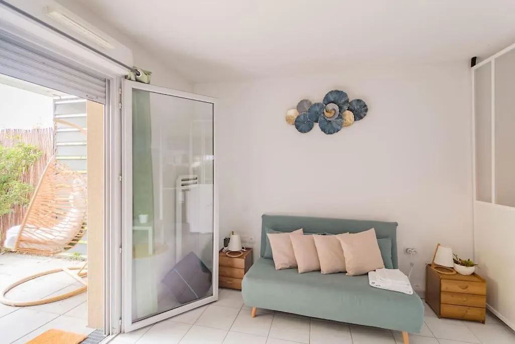 Апартаменты Grand T1 Bis Avec Jardin Expose Plein Sud Et Salle De Sport Тулуза